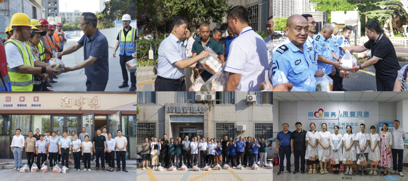 学校开展暑期“送清凉”活动